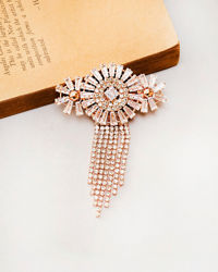 Manyavar Men Rose Gold Brooch