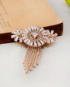 Manyavar Men Rose Gold Brooch