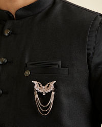 Manyavar Men Golden Elegance Brooch