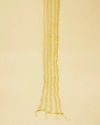 Pearl White and Gold Traditional Stole image number 0