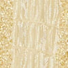 Pearl White and Gold Traditional Stole