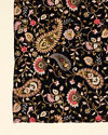 Manyavar Men Dark Blue Bel Buti Patterned Stole