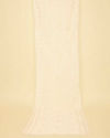Manyavar Men Pearled Ivory White Sequined Stole