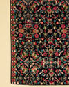 Manyavar Men Navy Blue Bel Buti Patterned Stole