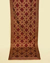 Manyavar Men Maroon Elegance: Velvet Dupatta image number 0