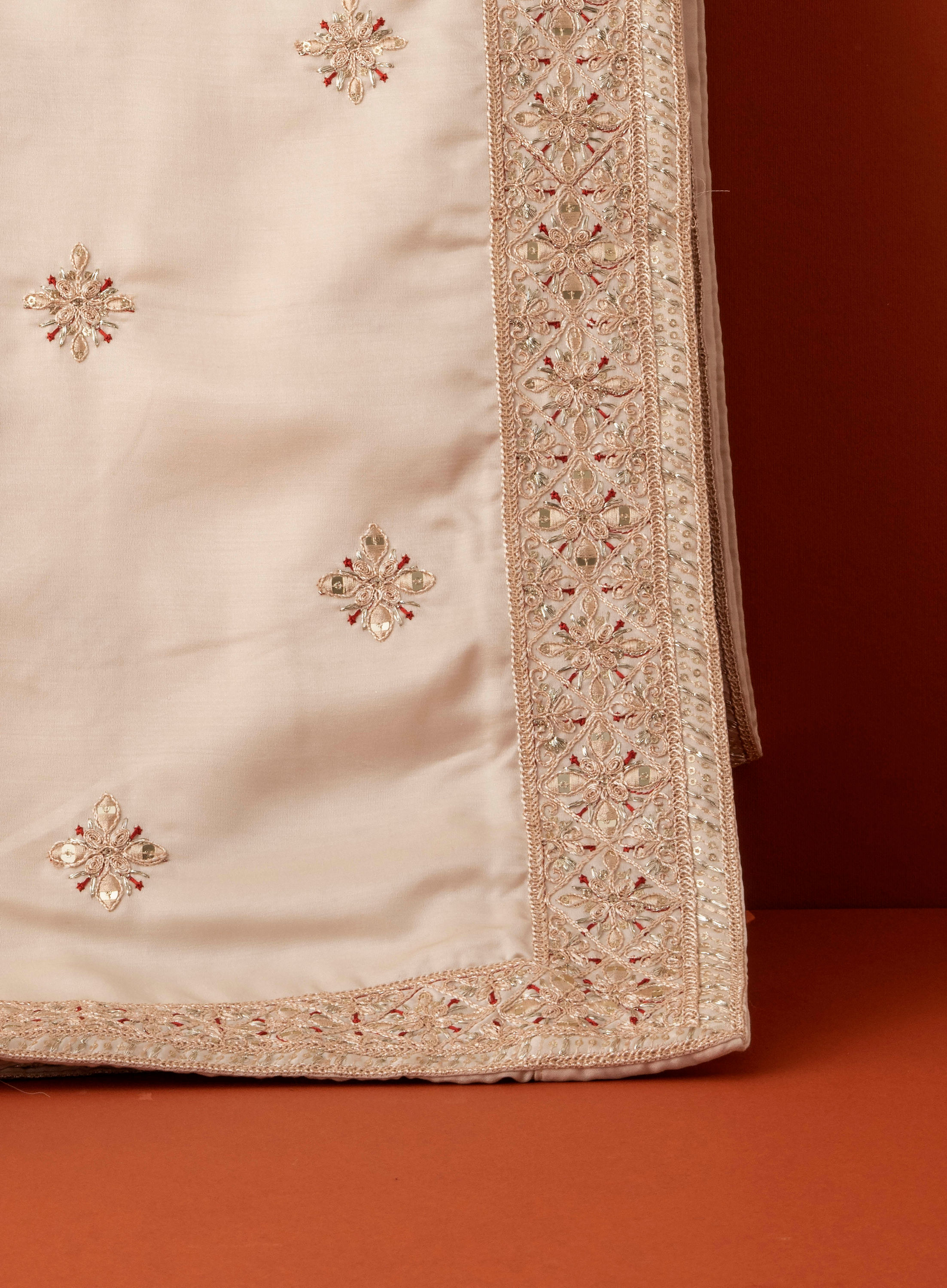 Manyavar Men Regal Beige Celebration Dupatta