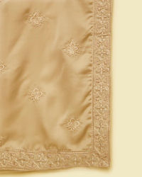 Manyavar Men Regal Beige Celebration Dupatta