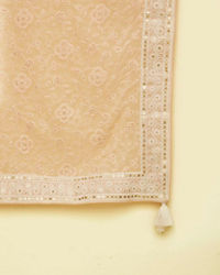 Manyavar Men Pink Elegance Georgette Dupatta