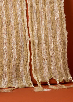 Manyavar Men Glistening Cream Dupatta