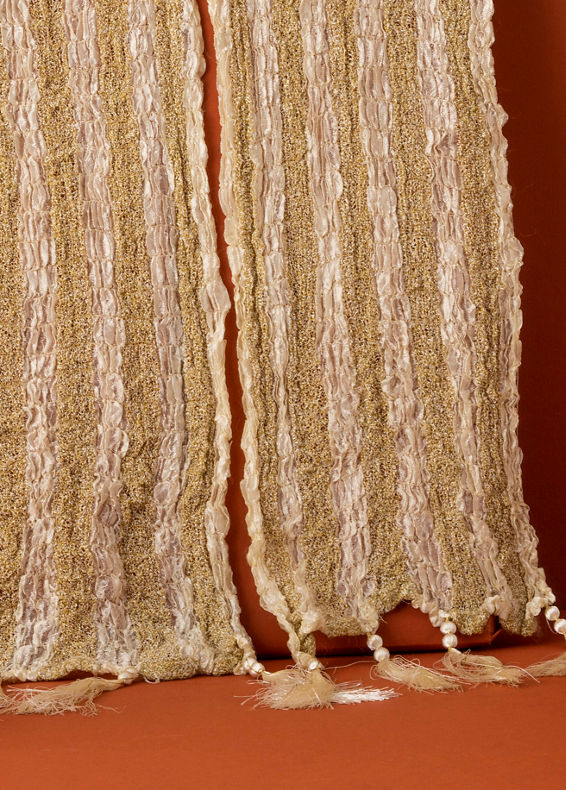 Manyavar Men Glistening Cream Dupatta