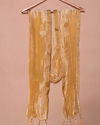Manyavar Men Cloud Cream Pleated Traditional Stole