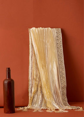 Manyavar Men Cream Elegance Dupatta