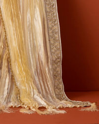 Manyavar Men Cream Elegance Dupatta