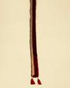 Manyavar Men Bright Maroon Pleated Dupatta