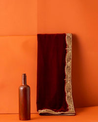 Manyavar Men Velvety Maroon Elegance Dupatta