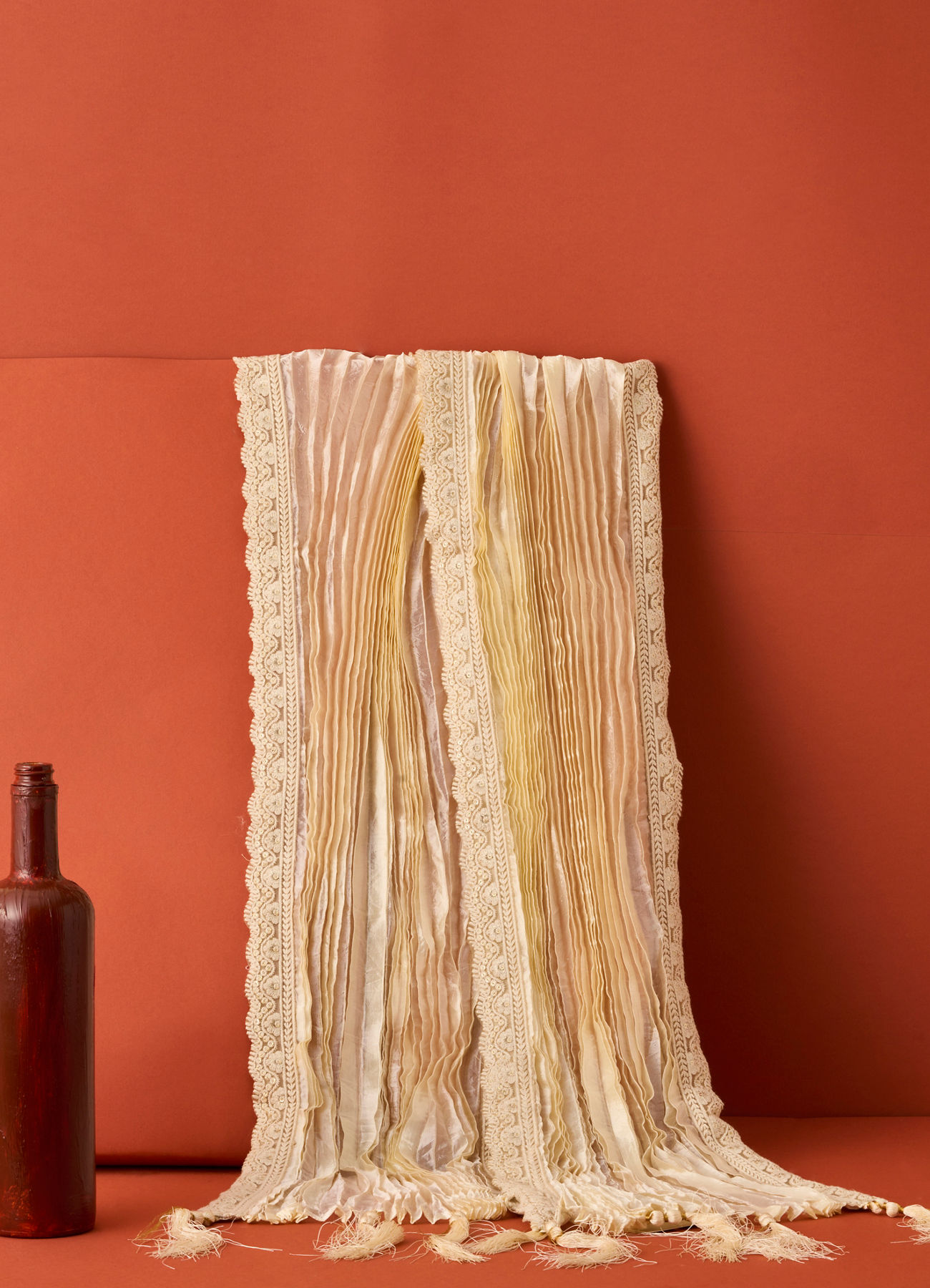 Manyavar Men Cream Elegance Dupatta