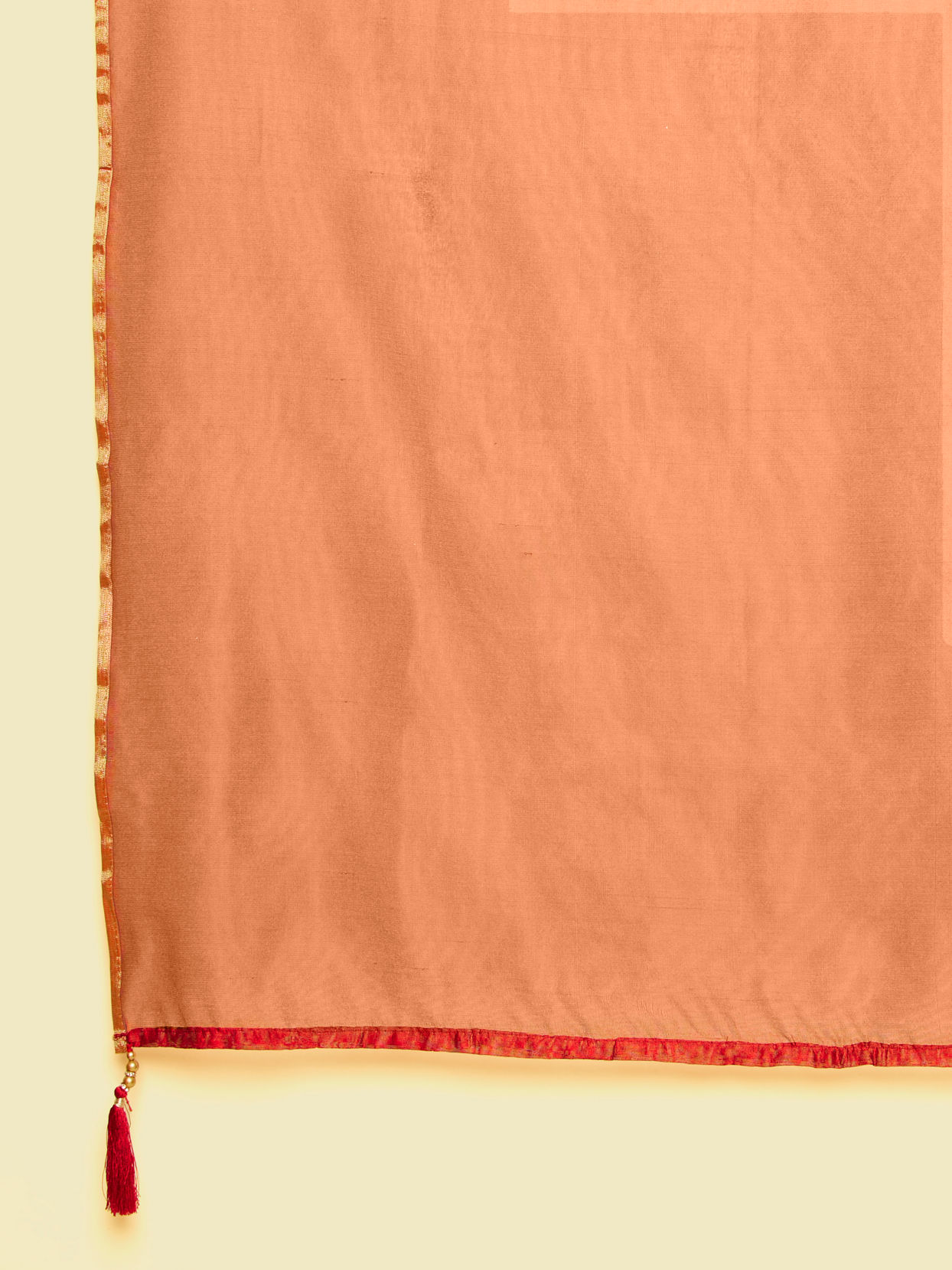 Manyavar Men Maroon Chanderi Dupatta