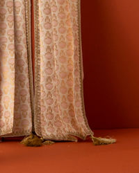 Manyavar Men Elegant Pink Brocade Dupatta