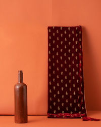 Manyavar Men Maroon Velvet Festive Dupatta