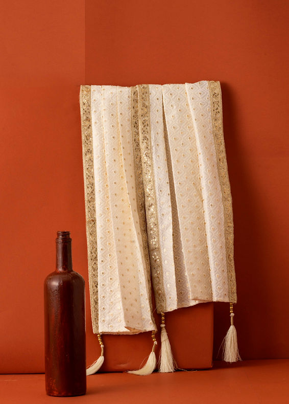 Manyavar Men Regal Cream Dupatta