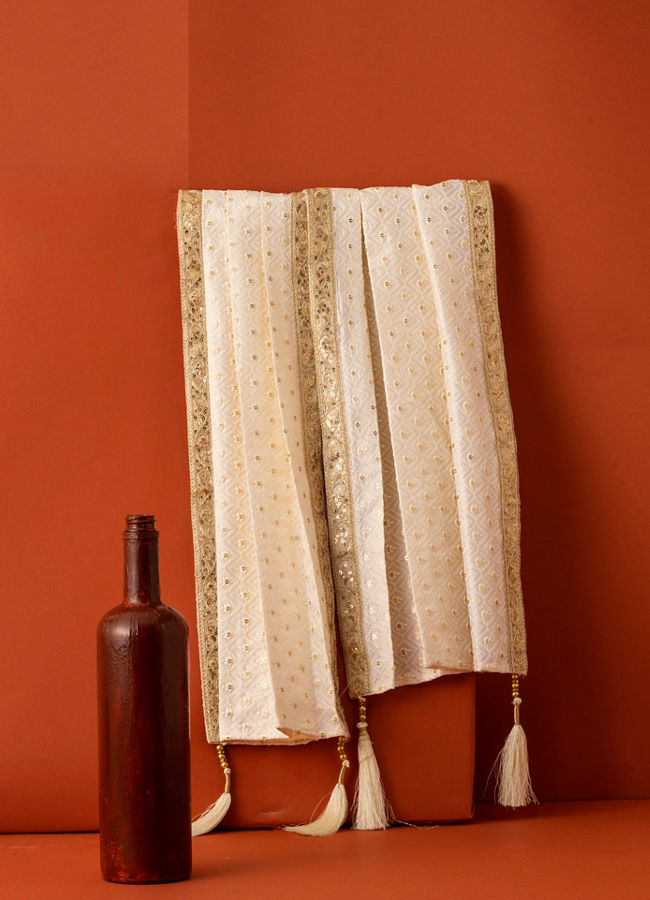 Manyavar Men Regal Cream Dupatta