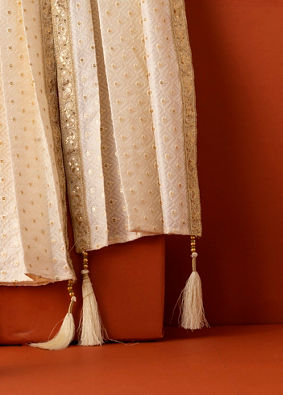 Manyavar Men Regal Cream Dupatta