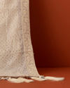 Manyavar Men Cream Georgette Dupatta