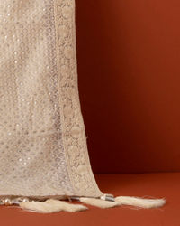 Manyavar Men Cream Georgette Dupatta