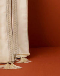 Manyavar Men Creamy Elegance Satin Dupatta