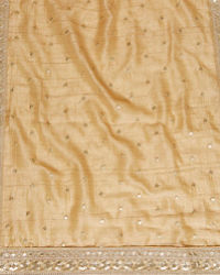 Manyavar Men Biscuit Beige Sitara Work Dupatta