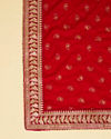 Ruby Pink Paisley Patterned Stole image number 1