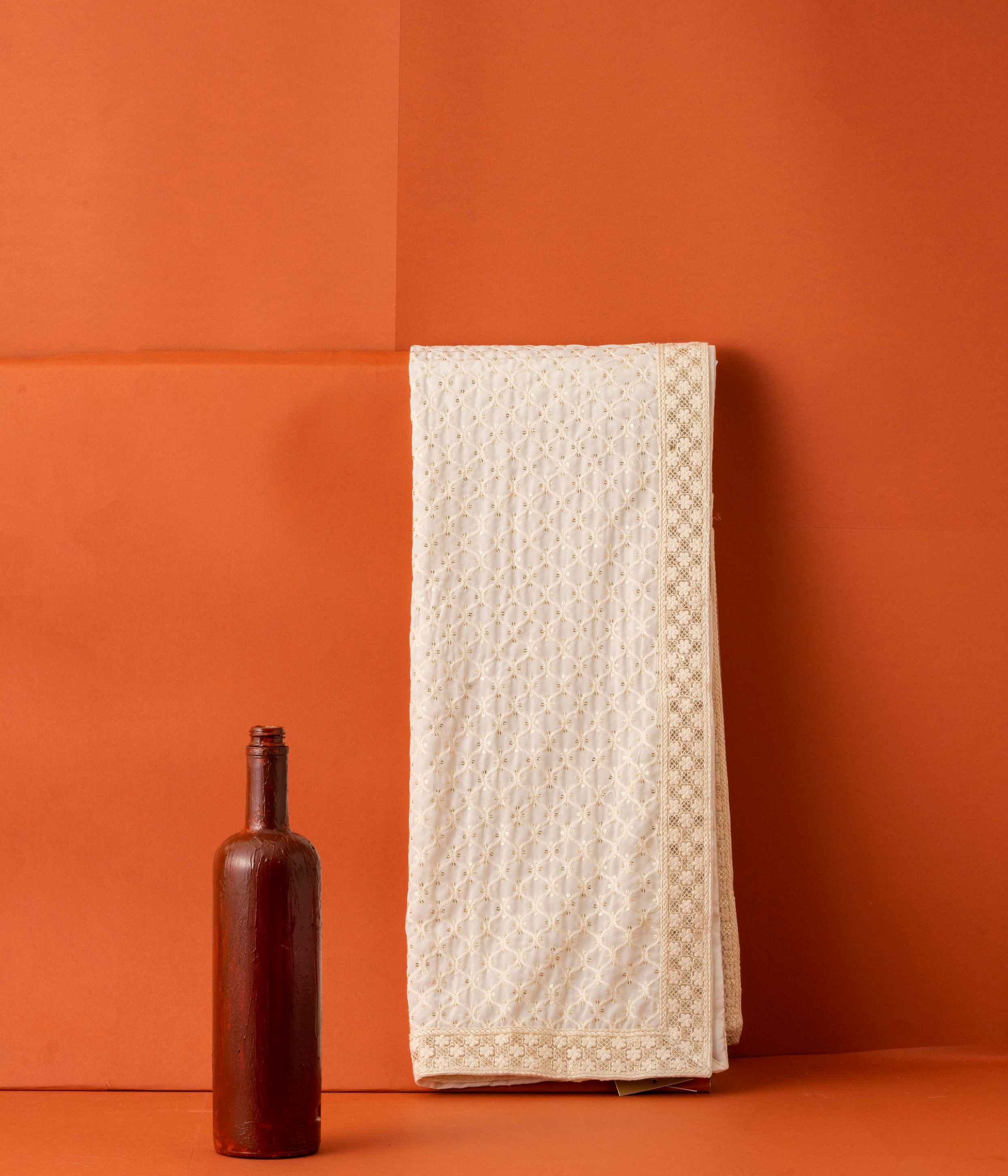 Manyavar Men Cream Georgette Dupatta