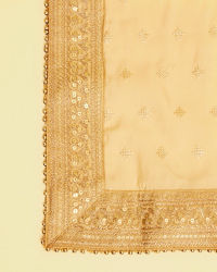 Manyavar Men Beige Sophisticated Dupatta