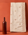 Manyavar Men Beige Satin Celebration Dupatta