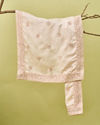 Manyavar Men Champagne Satin Dupatta with Embroidery