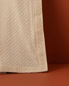 Manyavar Men Elegant Georgette Dupatta with Chikankari Work