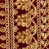 Velvet Red Dappled Dupatta