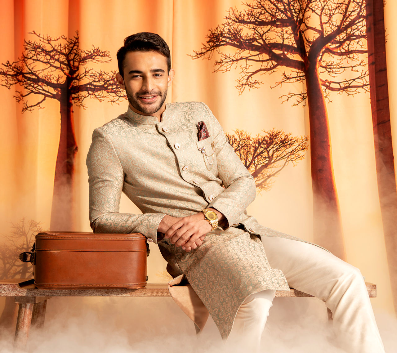 Manyavar engagement clearance dress for men