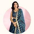 Blue Lehenga