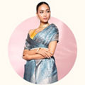 Blue Saree
