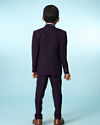 Manyavar Boys Purple Festive Suit Set