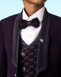 Manyavar Boys Purple Festive Suit Set