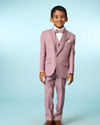 Manyavar Boys Dusty Pink Suit Set