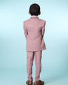 Manyavar Boys Dusty Pink Suit Set