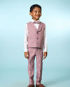 Manyavar Boys Dusty Pink Suit Set