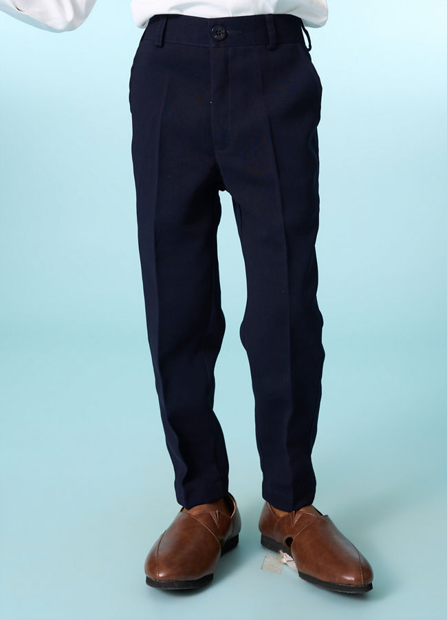 Manyavar Boys Dapper Nightwear Suit Set