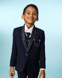 Manyavar Boys Dapper Nightwear Suit Set