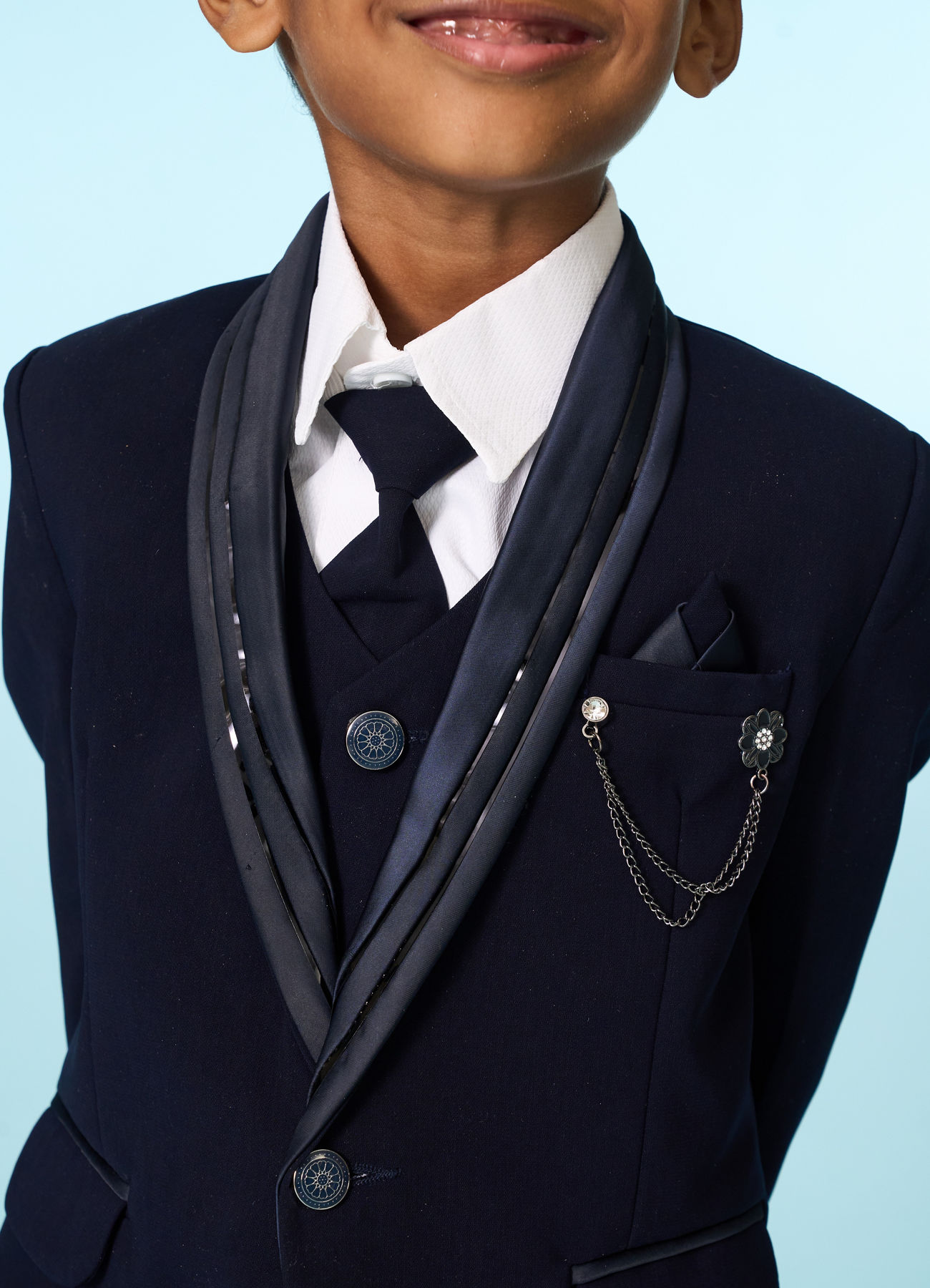 Manyavar Boys Dapper Nightwear Suit Set