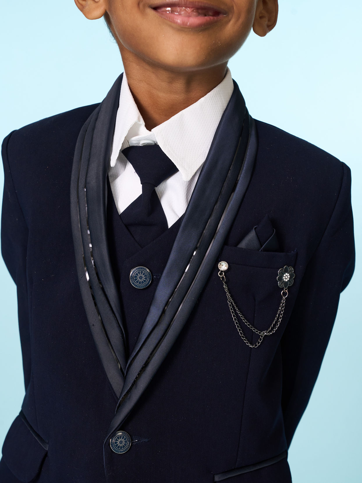 Manyavar Boys Dapper Nightwear Suit Set