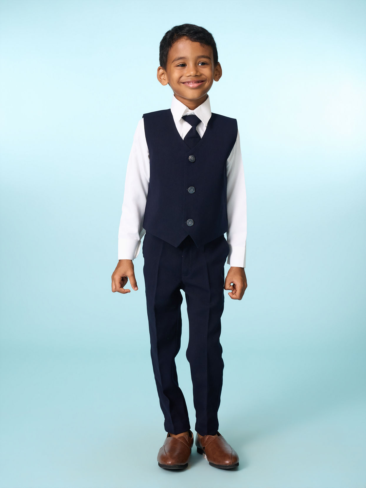 Manyavar Boys Dapper Nightwear Suit Set